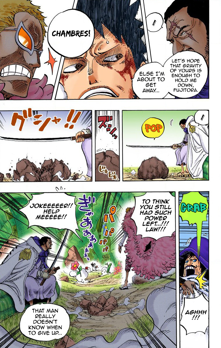 One Piece - Digital Colored Comics Chapter 723 14